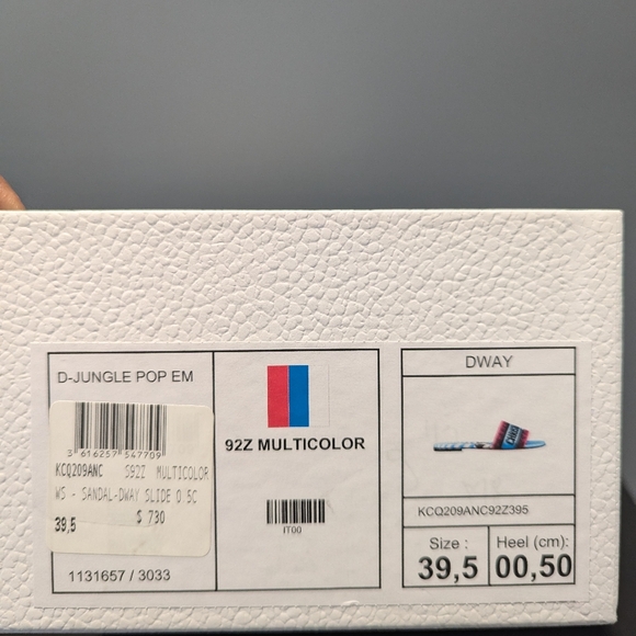 Dior Dway Slide-Jungle Pop Em - Picture 3 of 5
